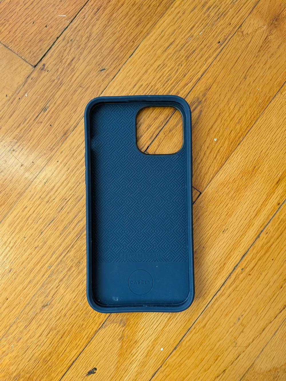 Floral Blue & Peach Protective Phone Case